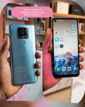 Tecno Camon 16 128 GB Rose Gold