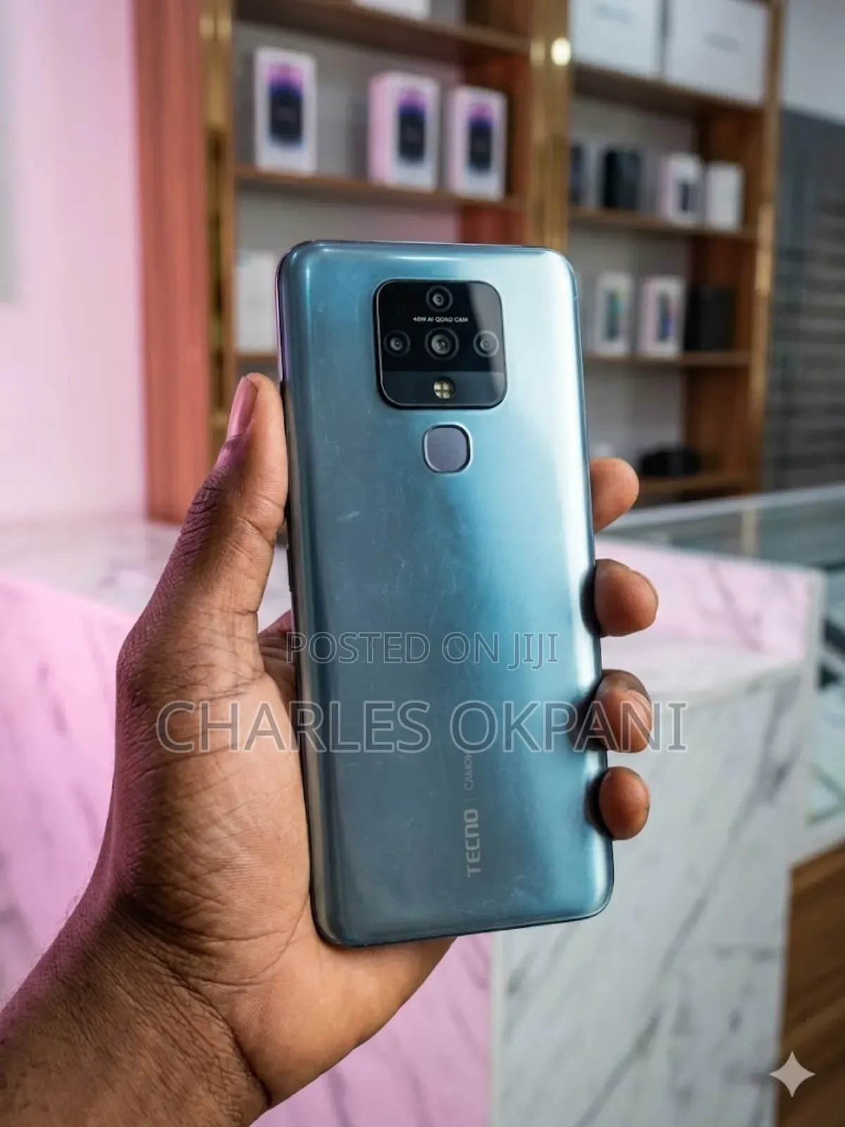 Tecno Camon 16 128 GB Rose Gold