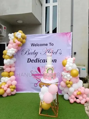 Child Dedication Balloon Decoration