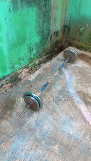 35kg Original American Iron Plates With Bar for Sale at a Discount.