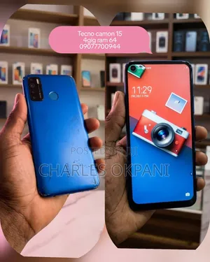 Tecno Camon 15 64 GB Blue