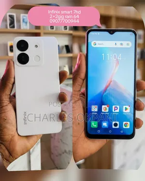 Infinix Smart 7 HD 64 GB White