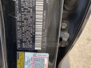 Toyota Camry 2008 Black