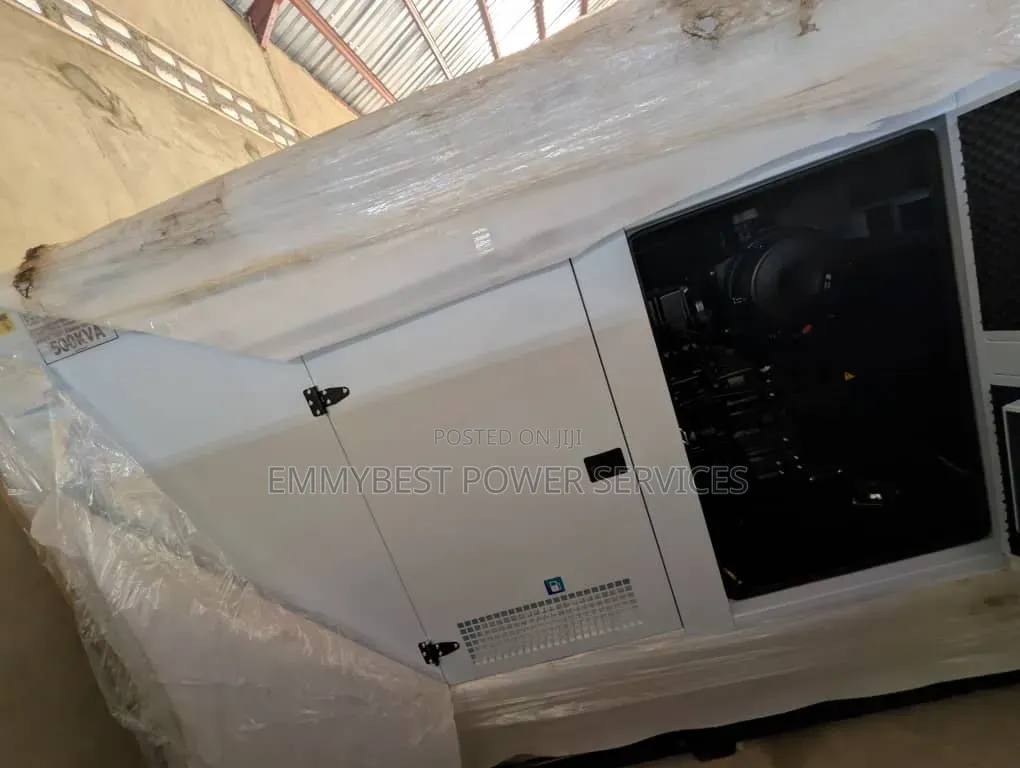 Automatic Voltage Regulator 500kva Soundproof Generator