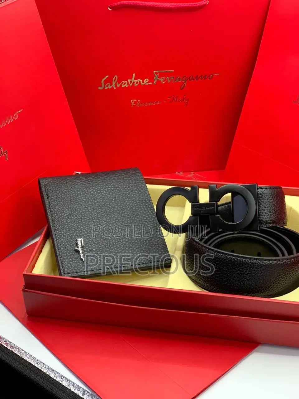 Belt and Wallet Set