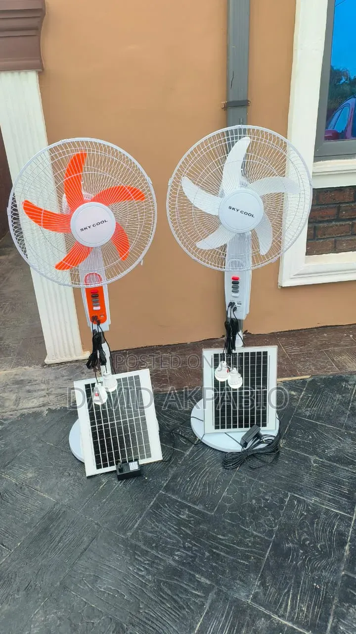 Solar Standing Fan