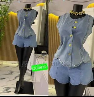 Sexy 2pcd Denim