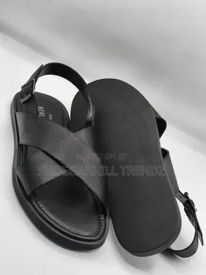 Berluti Criss Cross Palm Sandals