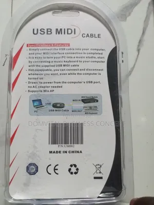 Usb Midi Cable