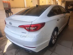 Hyundai Sonata Limited 4dr Sedan (2.4L 4cyl 6A) 2015 White