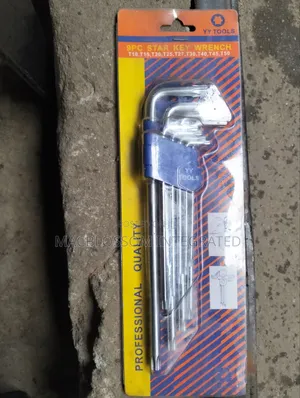 Set of Star Hex Key / Alley Key