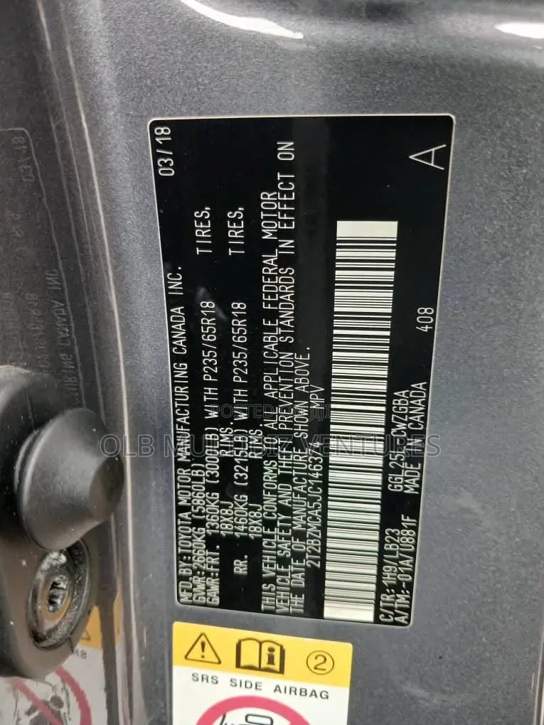 Lexus RX 2018 Gray