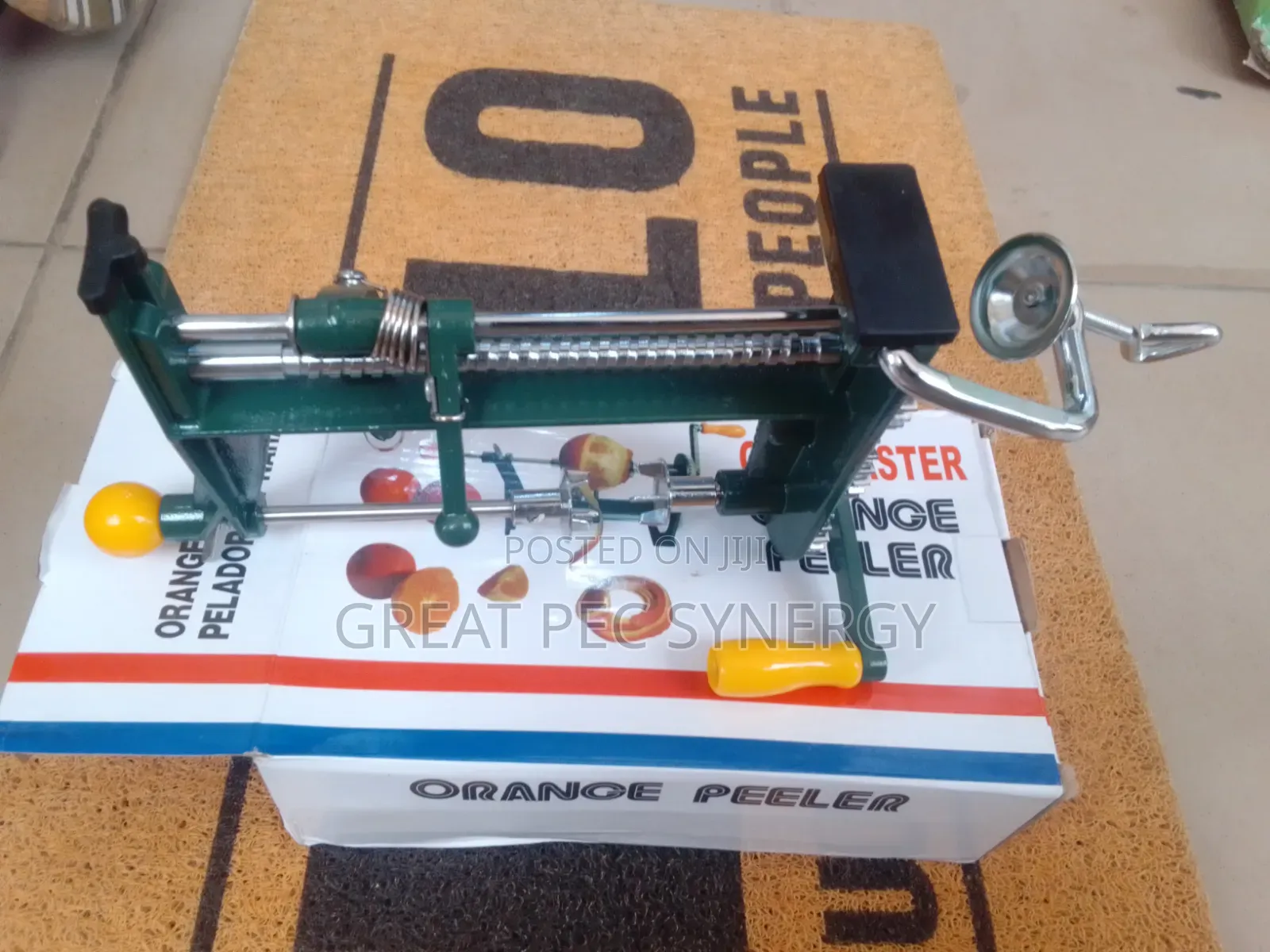 Orange Peeler Device