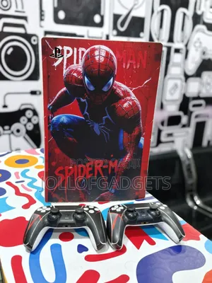 Ps5 With Custom Skin and 2 Controllers