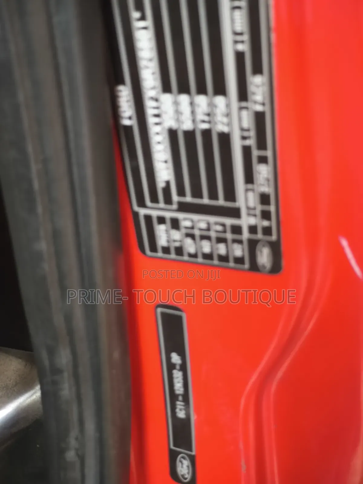 Ford E350 2009 Red