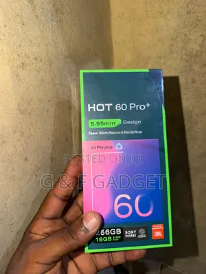 New Infinix Hot 60 Pro+ 256 GB