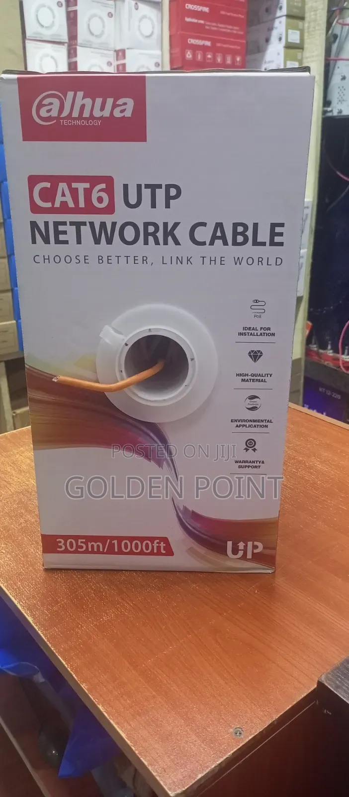 Dahua Cat 6 Cable Outdoor And Indoor