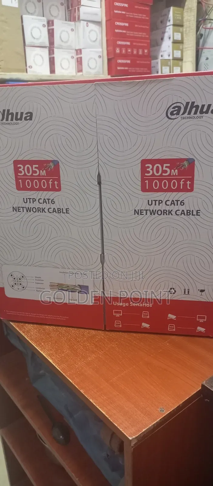 Dahua Cat 6 Cable Outdoor And Indoor
