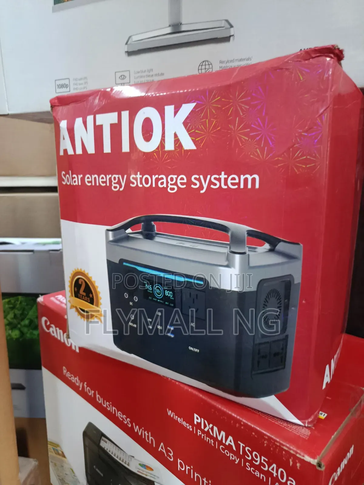 500w Antiok Solar Generator Power Station Energy Storage System