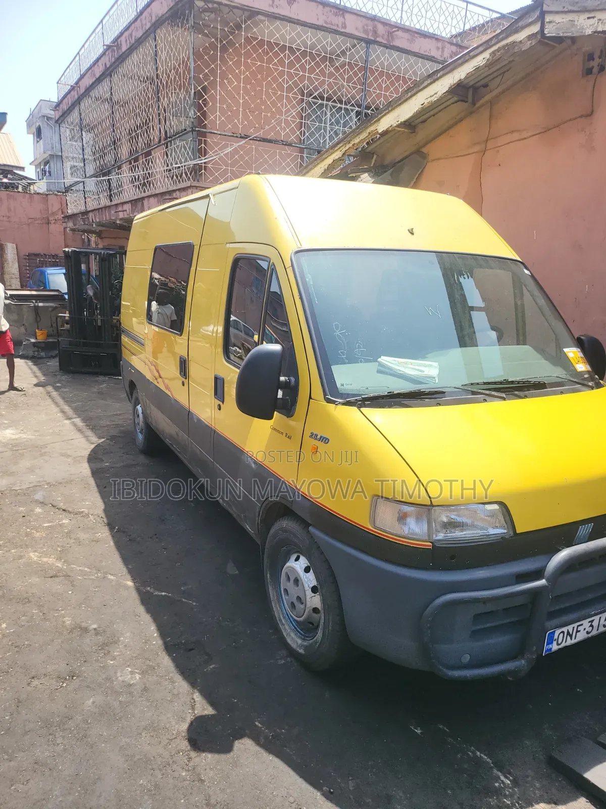 Fiat Ducato 2002 Yellow
