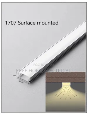 Led Cob Strip Light Aluminium Profile Channel – Bendable, Surface, Pop