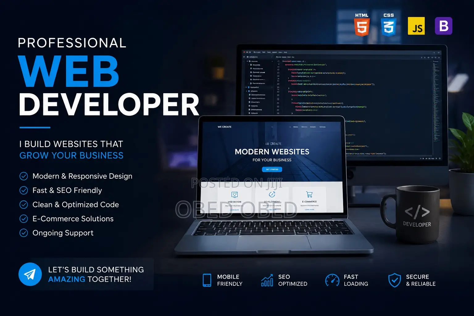 Professional Website Builder and Designer