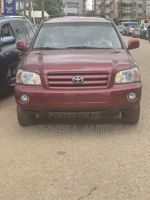 Toyota Highlander V6 2005 Red