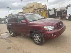 Toyota Highlander V6 2005 Red