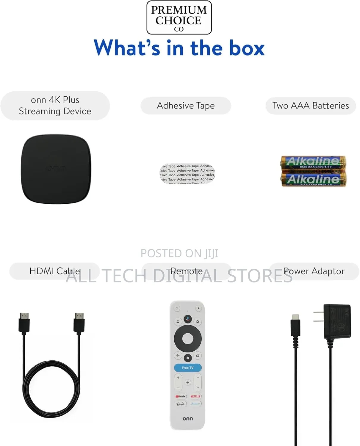 Onn Plus Streaming Device
