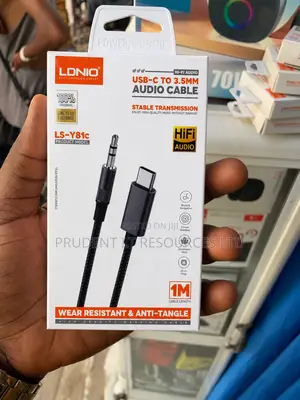 Ldnio Ls-y81c Usb-c To 3.5mm Hi-fi Audio Cable