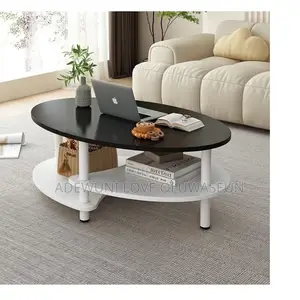 Now Available Oval Shape Glass Center Table