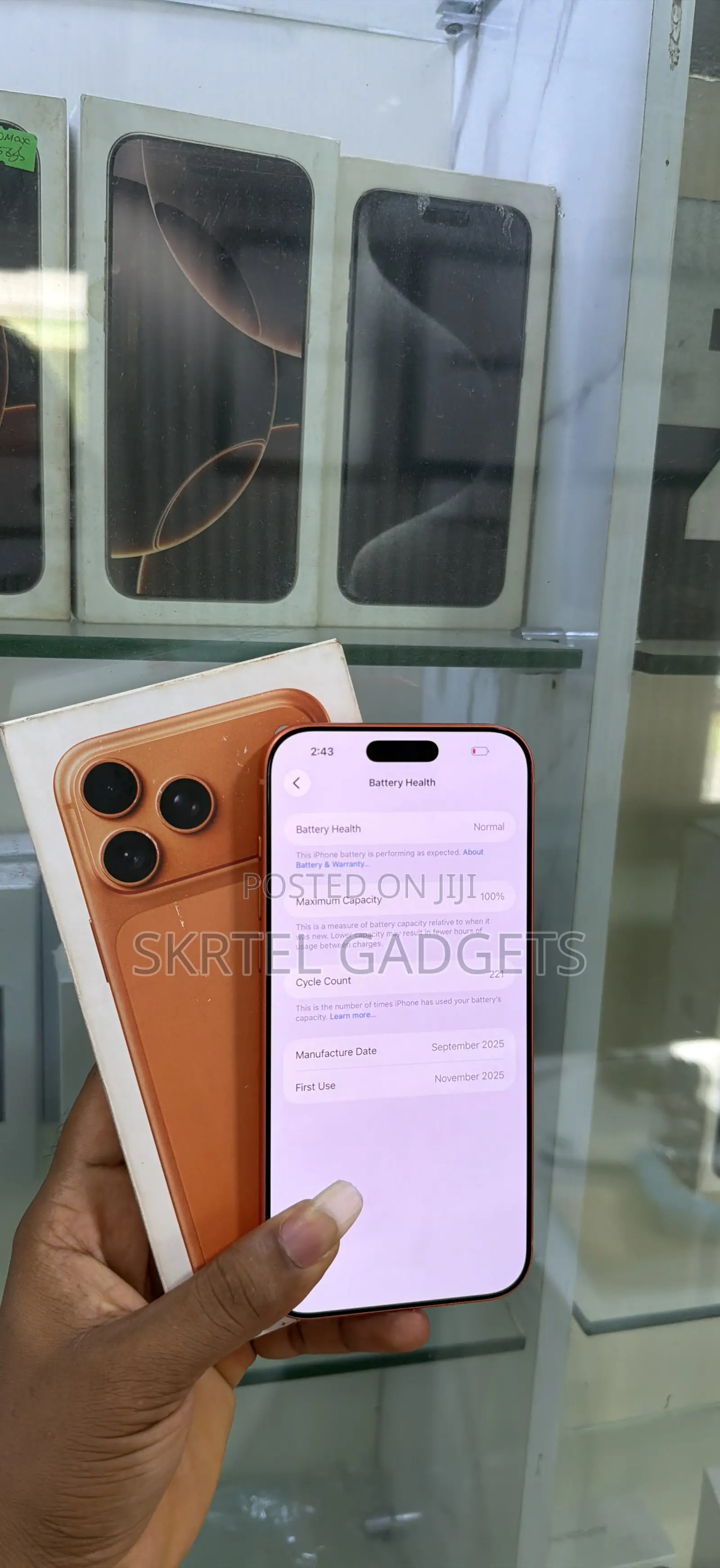 Apple iPhone 17 Pro Max 256 GB Orange