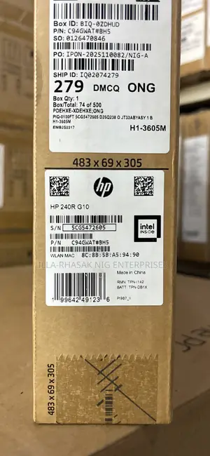 New Laptop HP 8GB Intel Core 5 SSD 512GB
