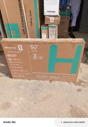 50inches Qled Hisense Frameless