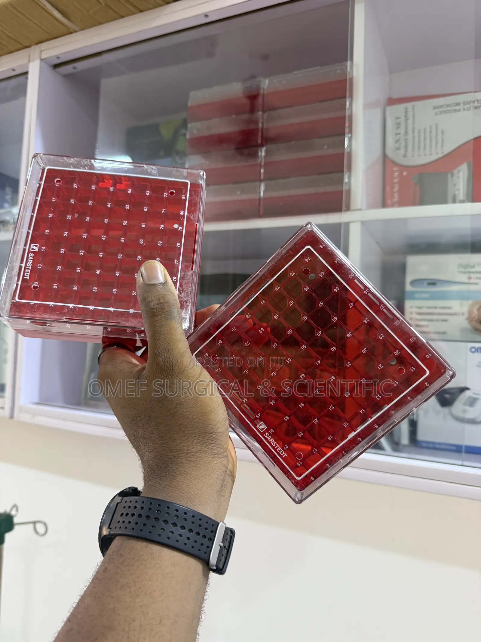 Cryovial Box Rack/Storage