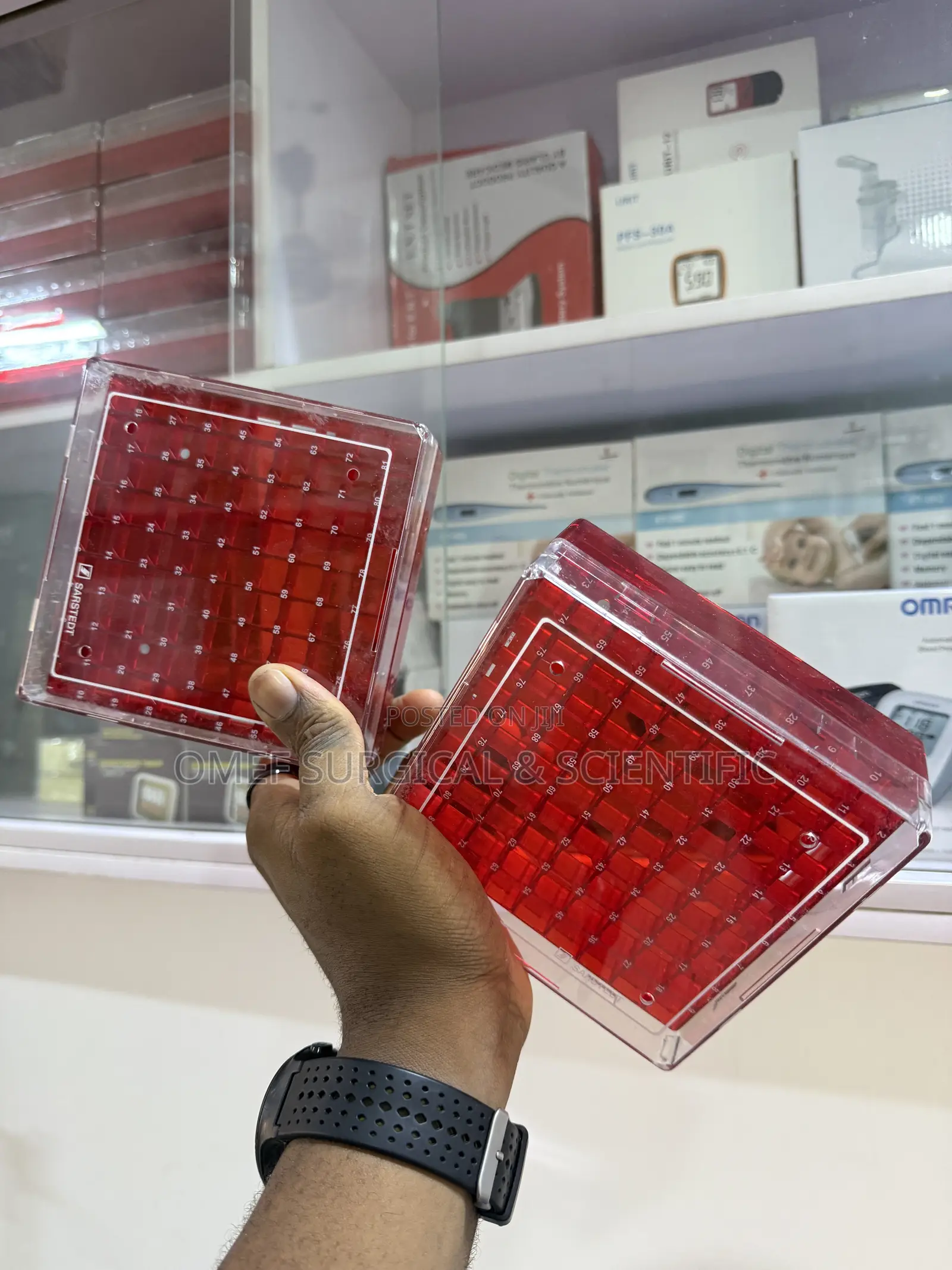 Cryovial Box Rack/Storage