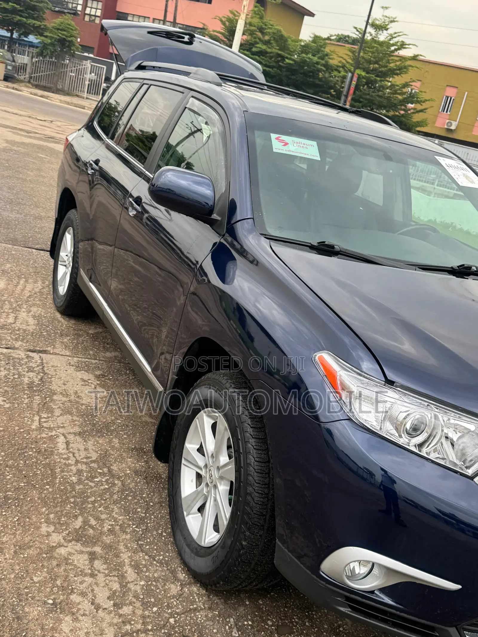 Toyota Highlander 2013 Blue