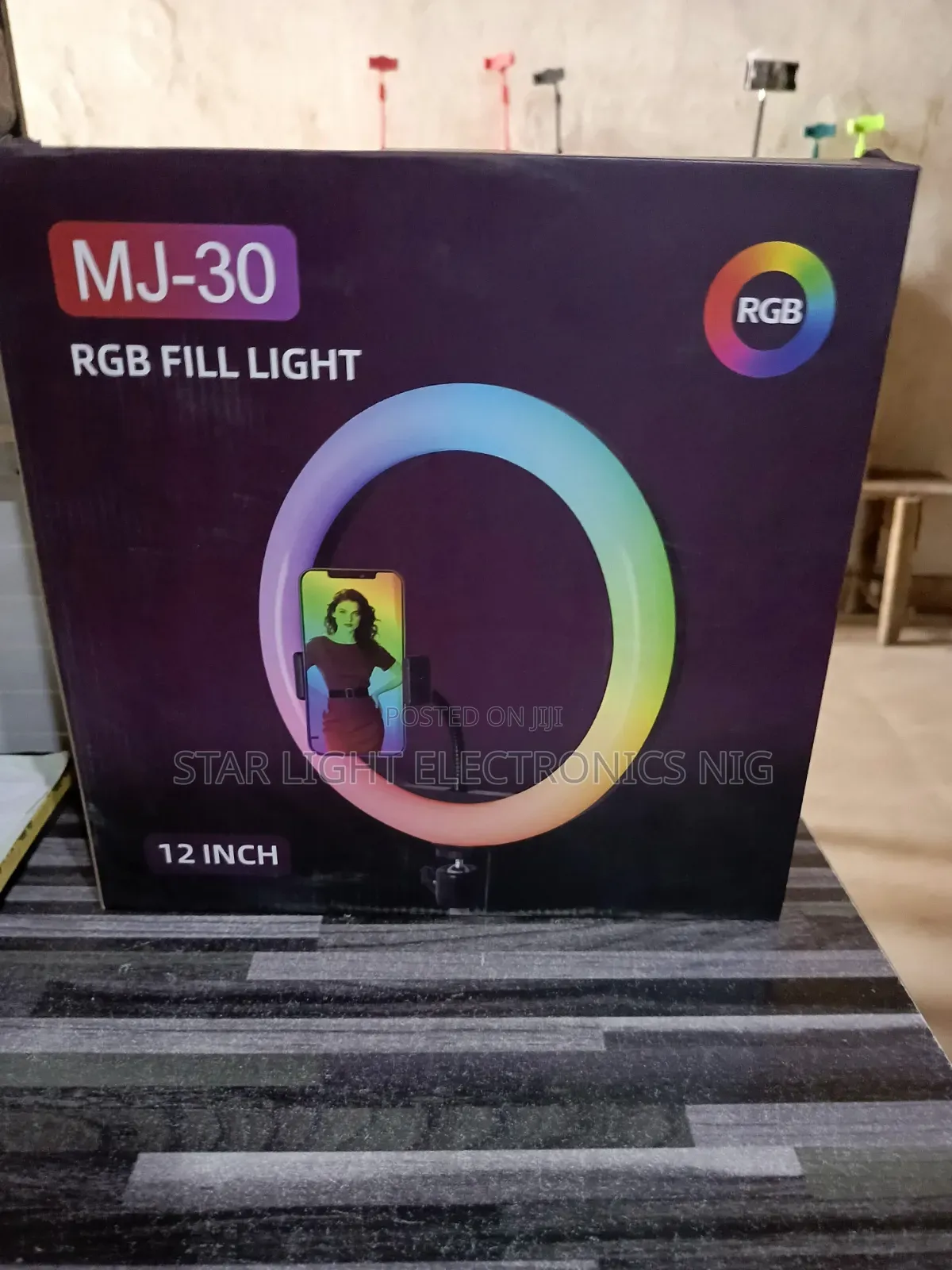 12 Inches Ring Light RGB