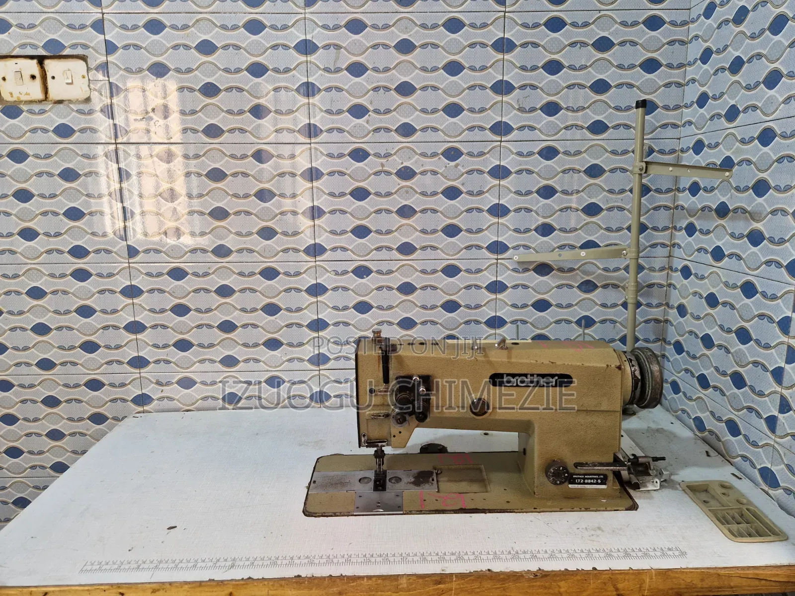 2 Needles Straight Sewing Machine