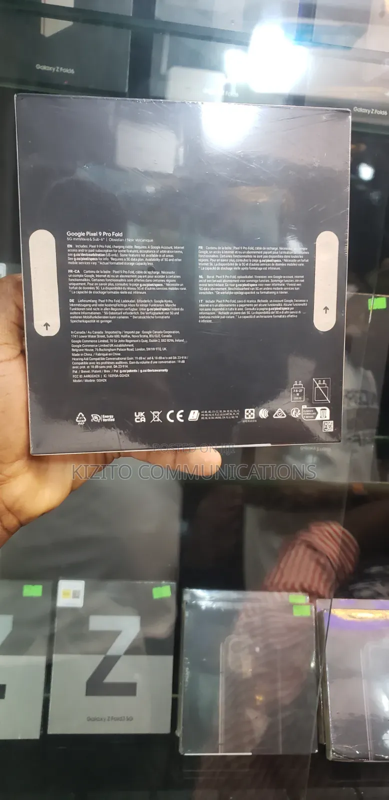 New Google Pixel 9 Pro Fold 512 GB Black