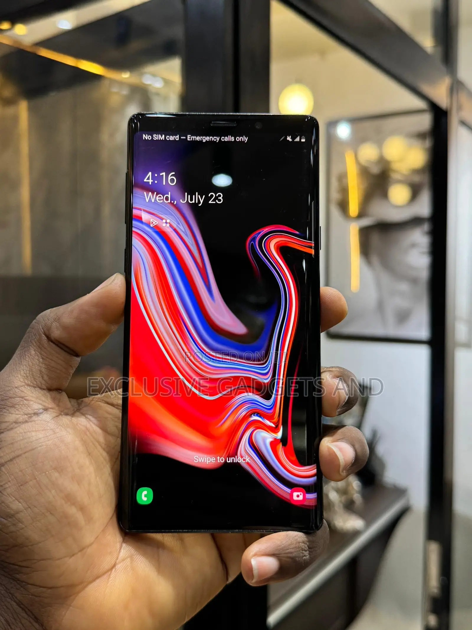 Samsung Galaxy Note 9 128 GB Black