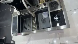  100x48cm Luxury Smart Kitchen Sink With Cup Washer 