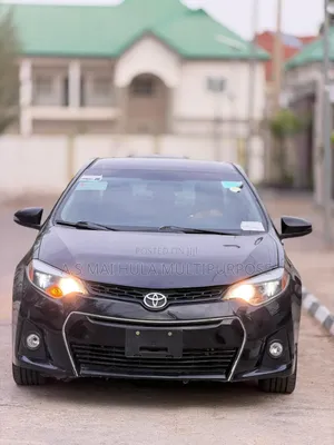 Toyota Corolla S 4dr Sedan (1.8L 4cyl CVT) 2015 Black
