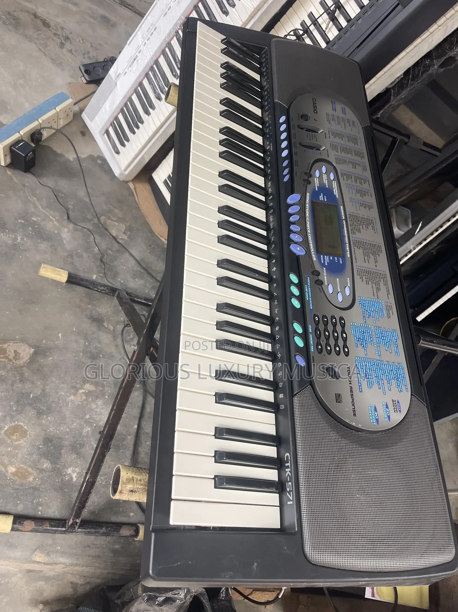 Direct Uk Used Keyboard Casio Ctk571