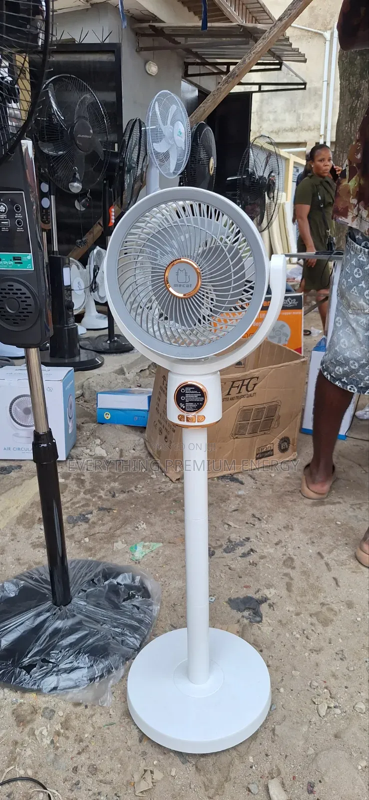 Mecat Air Circulation Rechargeable Fan