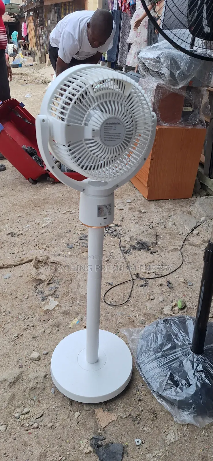 Mecat Air Circulation Rechargeable Fan