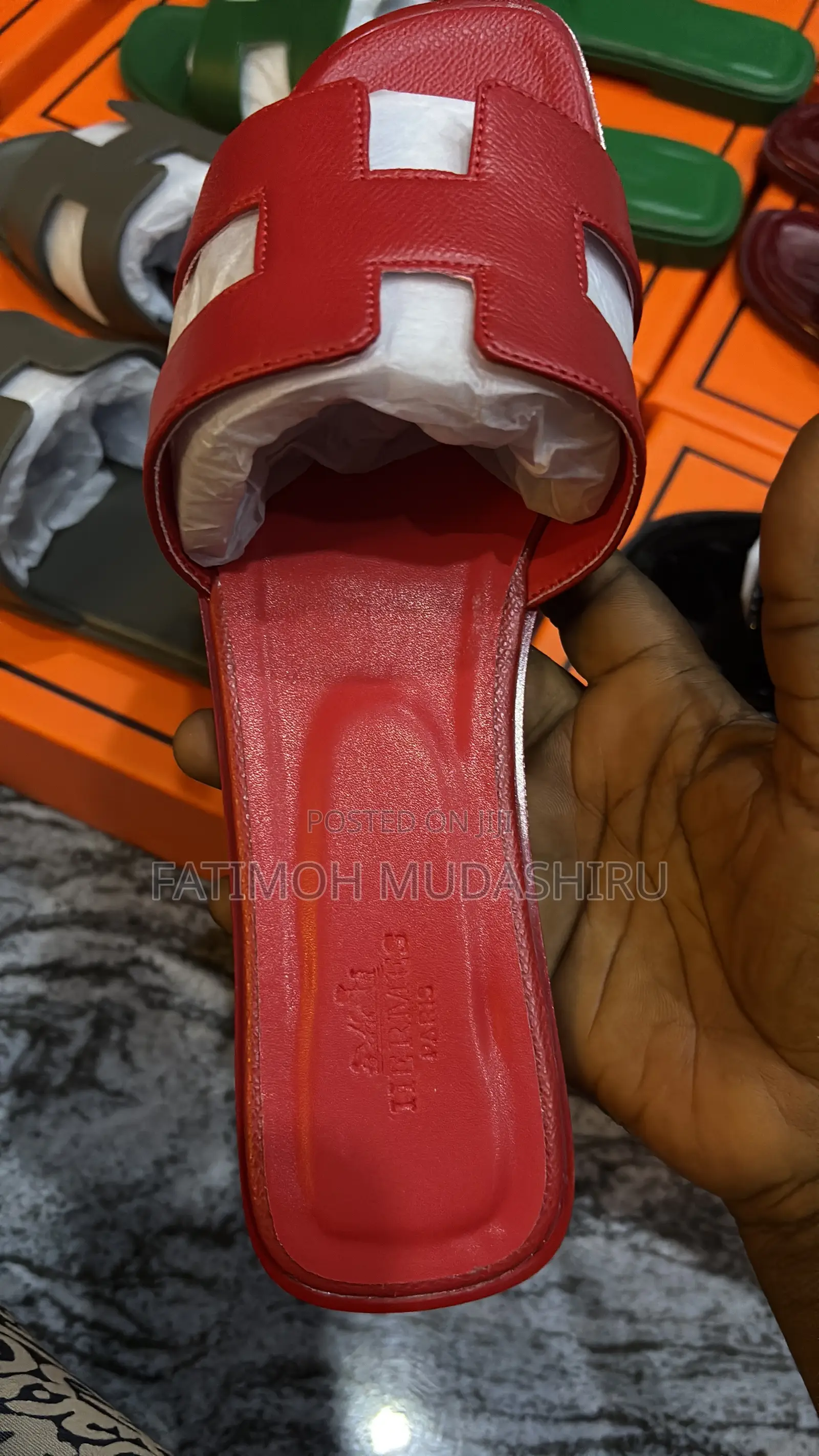 Hermes Slippers