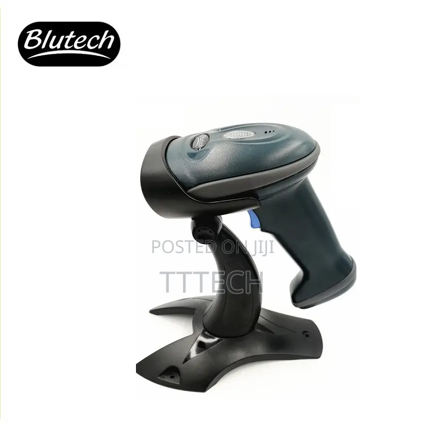 Blutech Bp6802s Barcode Scanner With Stand