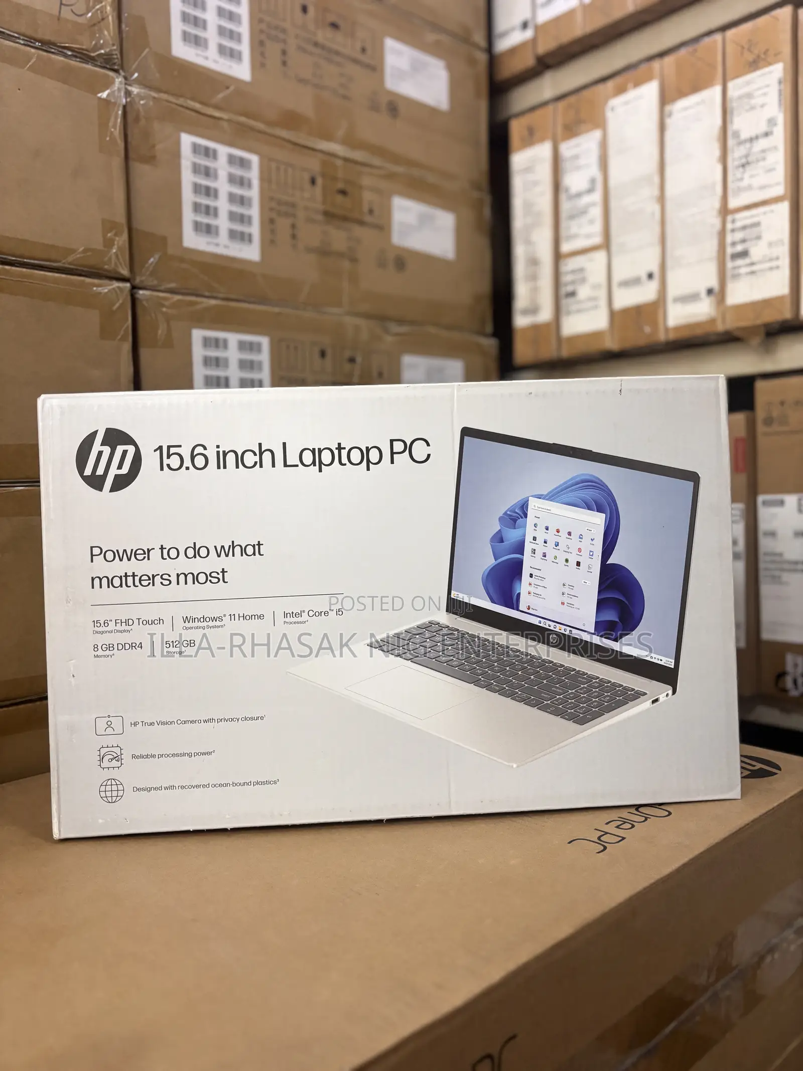 New Laptop HP 15 8GB Intel Core i5 SSD 512GB