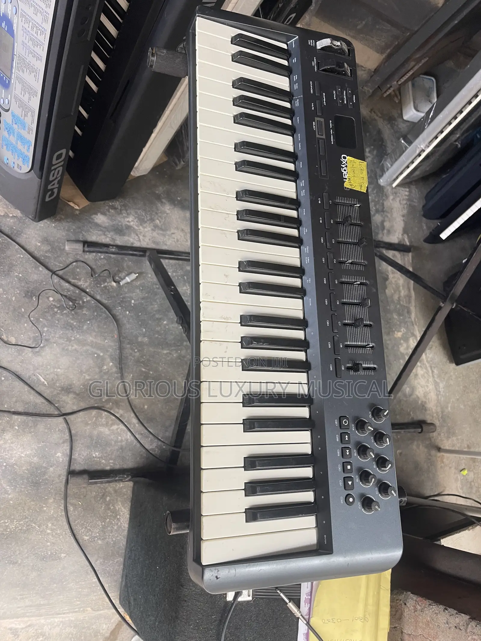 Direct Uk Used Keyboard M_audio Oxygen49
